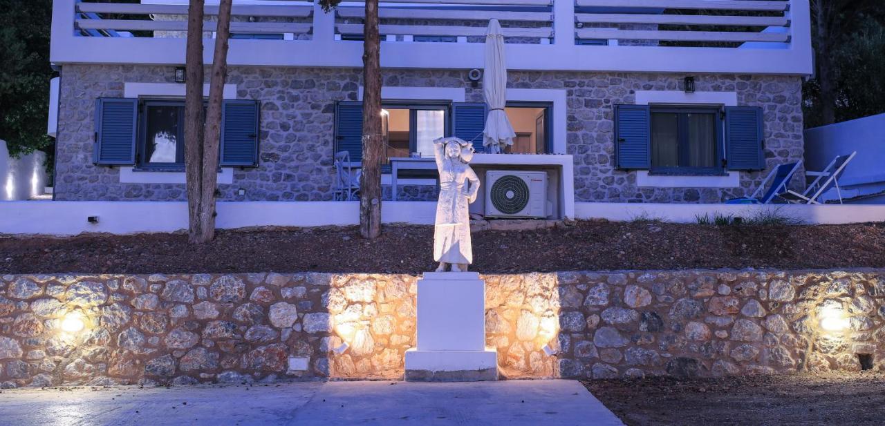 Marialenas House - Stone House At Myrties Beach Kalymnos מראה חיצוני תמונה